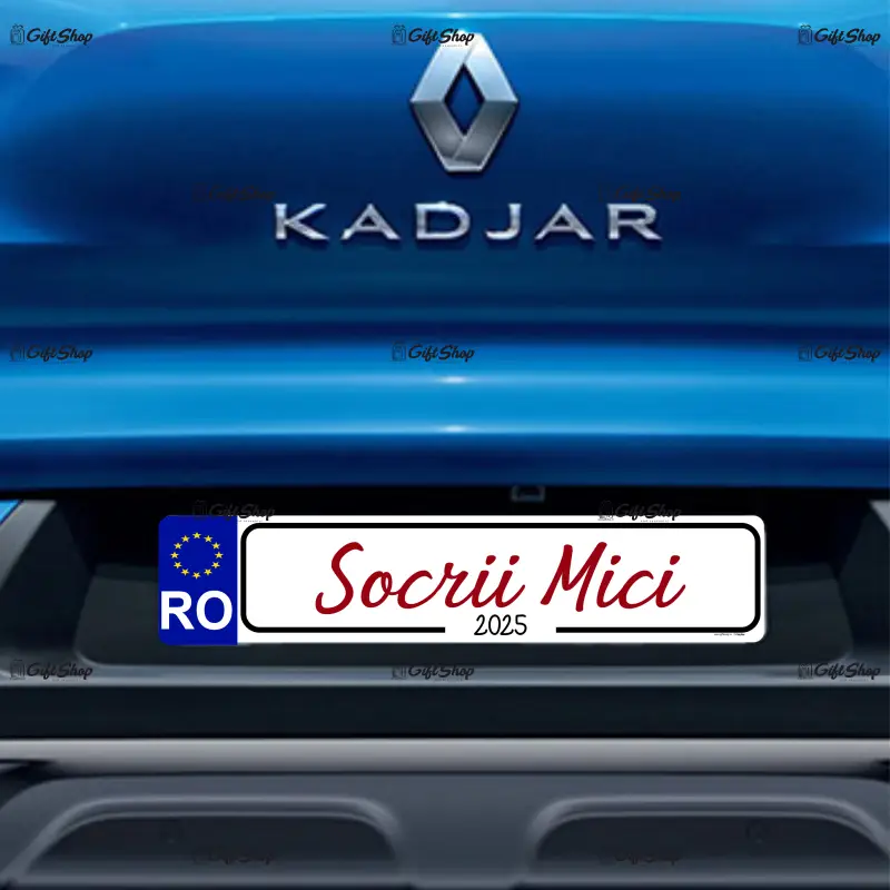 Socrii mici, indicator masina, 500x100 mm, model 1